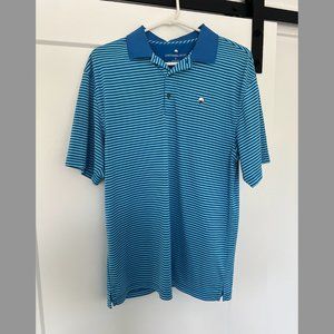 Southern Shirt Blue-Stripped Polo (Large)